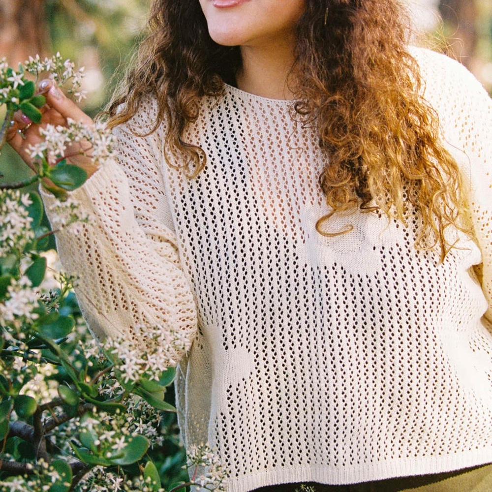 Cider Crochet Long Sleeve Top Size 4X